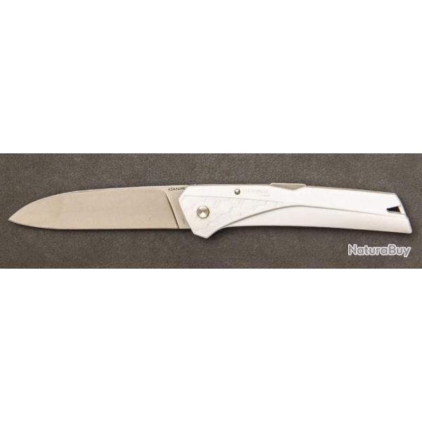 Couteau PLIANT FLORINOX BLANC - 100% FRANCAIS