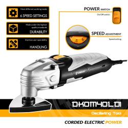 Outil Oscillant Multifonction Pro 400W-DKOM40LD1 SET1