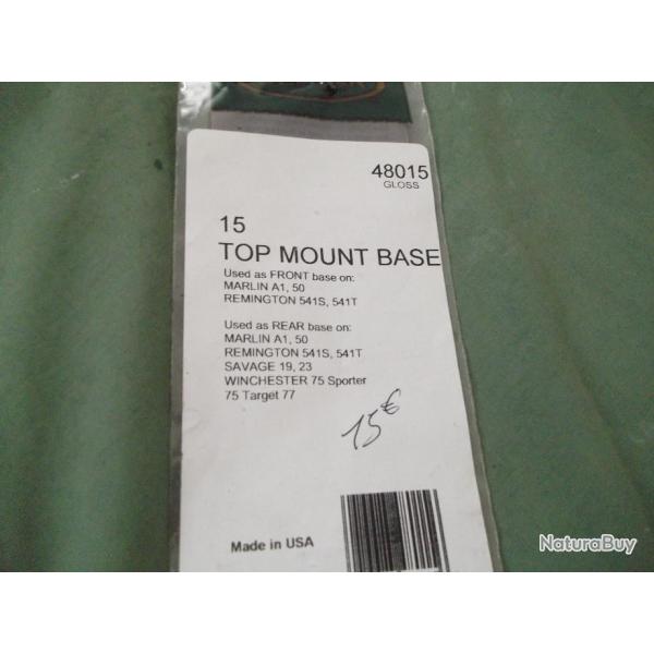 embase Weaver poiur Marlin Winchester Remington Savage