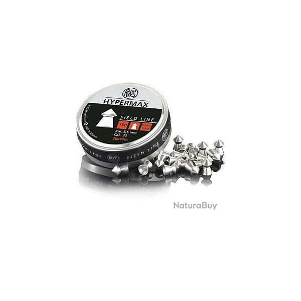 Plombs RWS HYPERMAX Cal.4,5 0.34g 5.2gr PAR 400