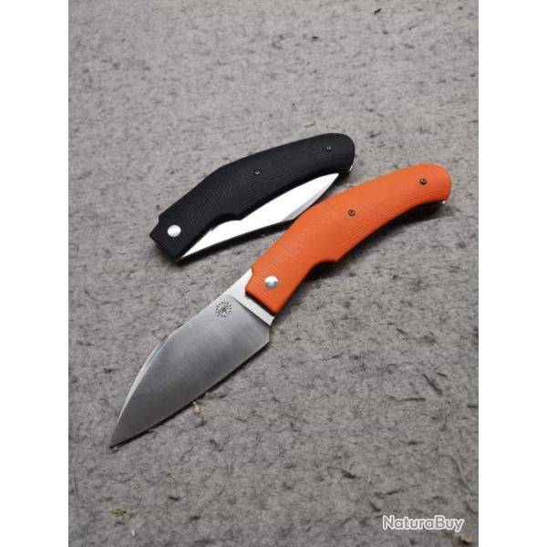 Couteau Amare Creator Slip Joint Orange Lame Acier VG10 Manche G10 AMR202002
