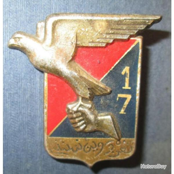 17 Rgiment d'Artillerie, dos lisse