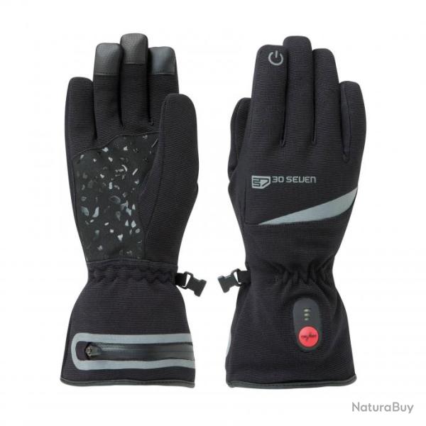 Gants chauffants Outdoor Allround. 30seven Noir