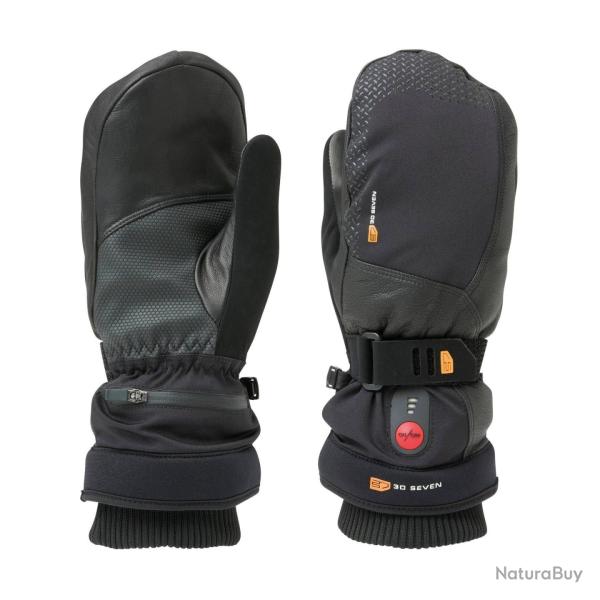 Moufles chauffantes ski. 30Seven� Noir