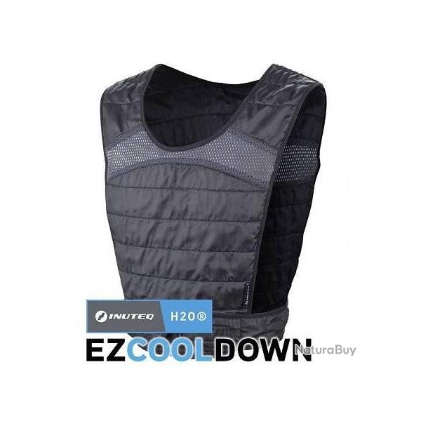 Inuteq, Gilet rafraichissant Bodycool Speed CoolOver L-XL Noir - Gris