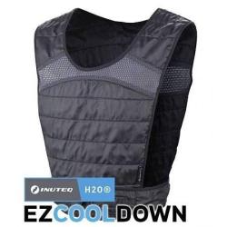 Inuteq, Gilet rafraichissant Bodycool Speed CoolOver 2XS - XS Noir - Gris