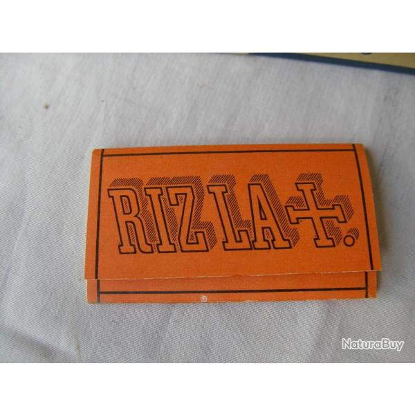 WW2 US PAPIER DE CIGARETTE DE TABAC A ROULER AMRICAIN "RIZ LA + "