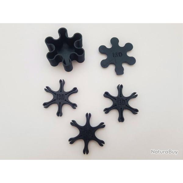 Boite de rangement pour 3 �toiles porte amorces (Boite seule sans les �toiles)