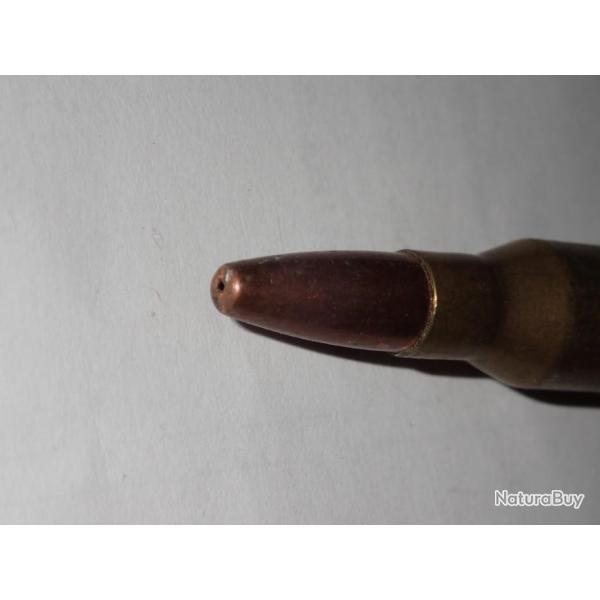 Cartouche neutralis�e - 7.08mm - LM - Ogive cuivre tete creuse