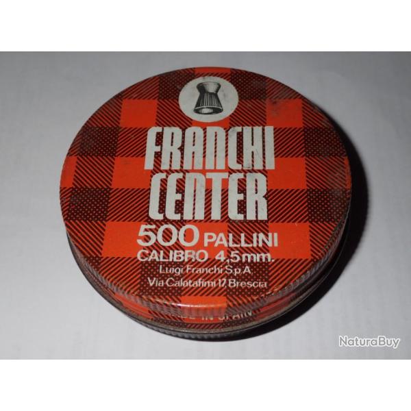 Boite ancienne de plomb vide - Franchi center