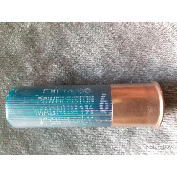 Une cartouche REMINGTON Express 12/76 magnum  plastique  no 6