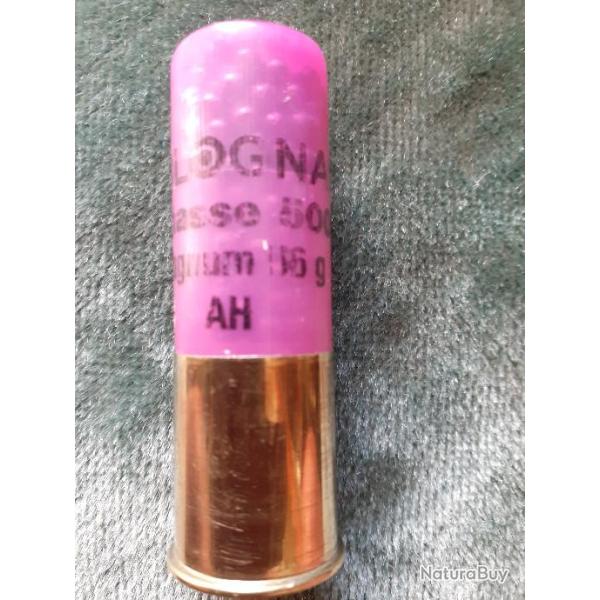 Une cartouche SOLOGNAC 12/76 magnum  plastique  no 2 56 g