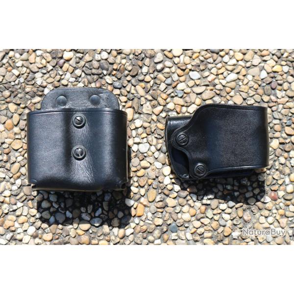 HOLSTER CEINTURE ET PORTE CHARGEUR /LAMPE GALCO