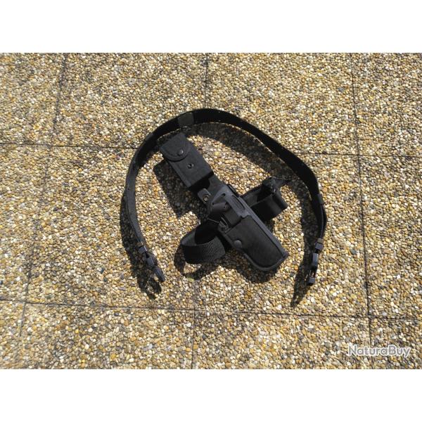 BIANCHI HOLSTER BERRETA-CEINTURON-PROLONGATEUR CUISSE-PORTE CHARGEURS