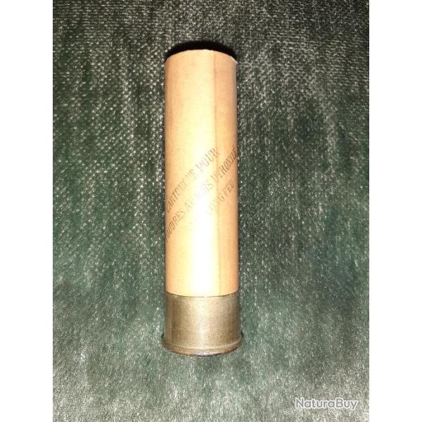 1 douille carton cal.20 St Fse des munitions Paris amorce(et 1 bourre EM) parfait tat