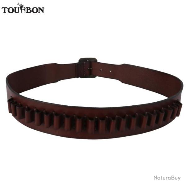 Tourbon RimFire Ceinture de Munitions en Cuir LIVRAISON GRATUITE !!