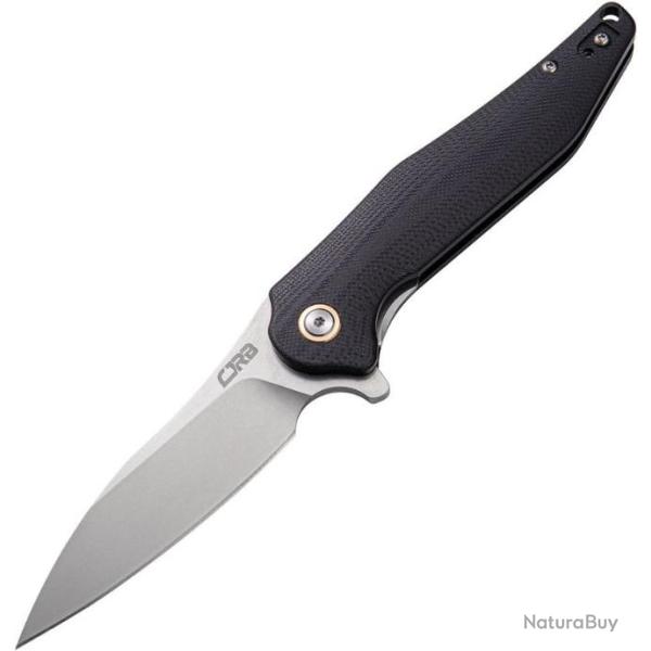 Couteau CJRB Agave Black Lame Acier D2 Manche G10 Linerlock Clip J1911BKC