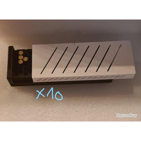 Boite de Rangement par 100 pour 22 LR, couleurs aux choix (pack de 10) - I3D