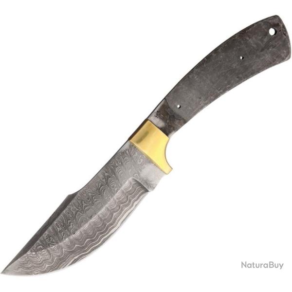 Lame Damas  Customiser Skinner Bowie Lame Acier Damas 256 Couches Garde Laiton BL612D