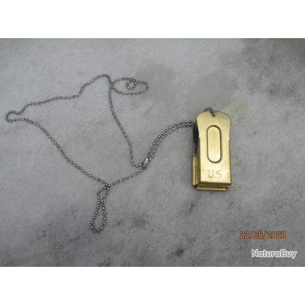 Criquet type us WW2 clicker cricket bonne dimension para normandie