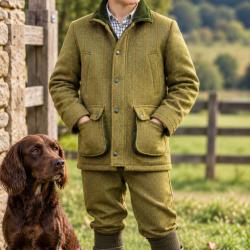 Manteau Tweed enfant unisexe