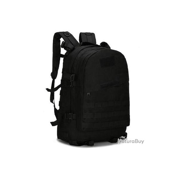 Sac a Dos Militaire Tactique 40L Couleur NOIR LIVRAISON GRATUITE !!