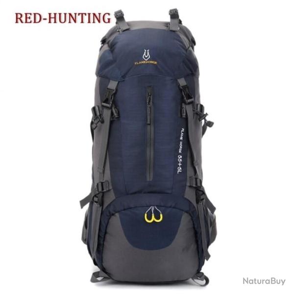 Sac a Dos TREKKING 60L Couleur BLEU FONCE LIVRAISON GRATUITE !!