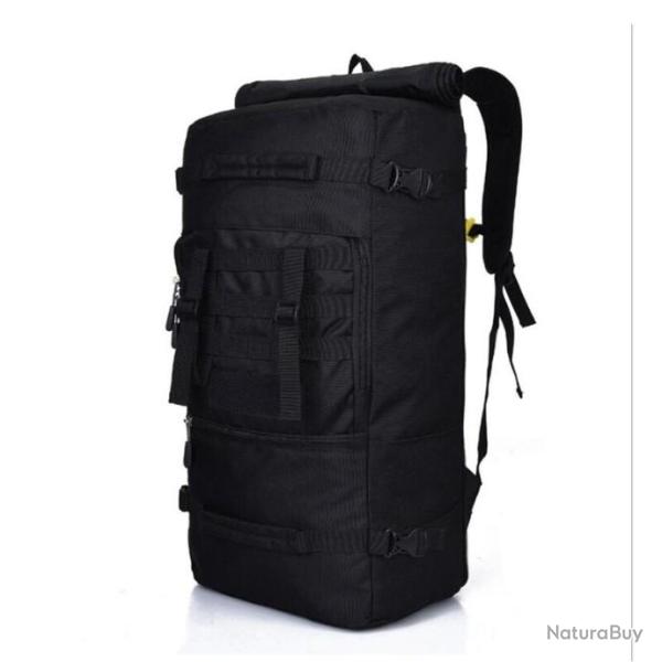 SAC A Dos Tactique 50L Couleur NOIR LIVRAISON GRATUITE !!