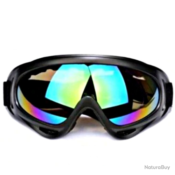 Lunettes de Protection Masque Sport Bricolage S�curit� Anti-UV UV 400 CE Coupe-vent Tactique