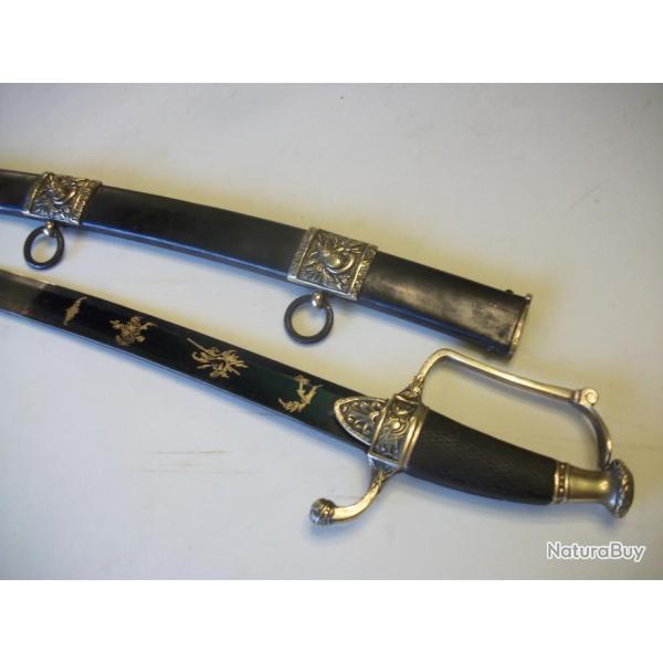 SABRE D' OFFICIER D' ETAT MAJOR VENDEMIAIRE AN XII en tr�s bon �tat.