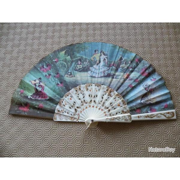 ventail flamenco espagnol