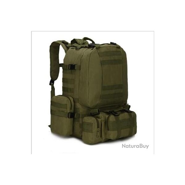 Sac de Camouflage Tactique 50L Couleur VERT LIVRAISON GRATUITE !!