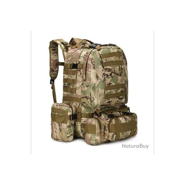 Sac de Camouflage Tactique 50L Couleur CAMOUFLAGE LIVRAISON GRATUITE !!