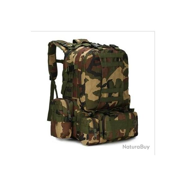 Sac de Camouflage Tactique 50L Couleur WL LIVRAISON GRATUITE !!