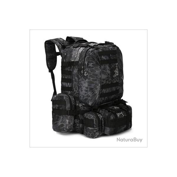 Sac de Camouflage Tactique 50L Couleur MKBK  LIVRAISON GRATUITE !!