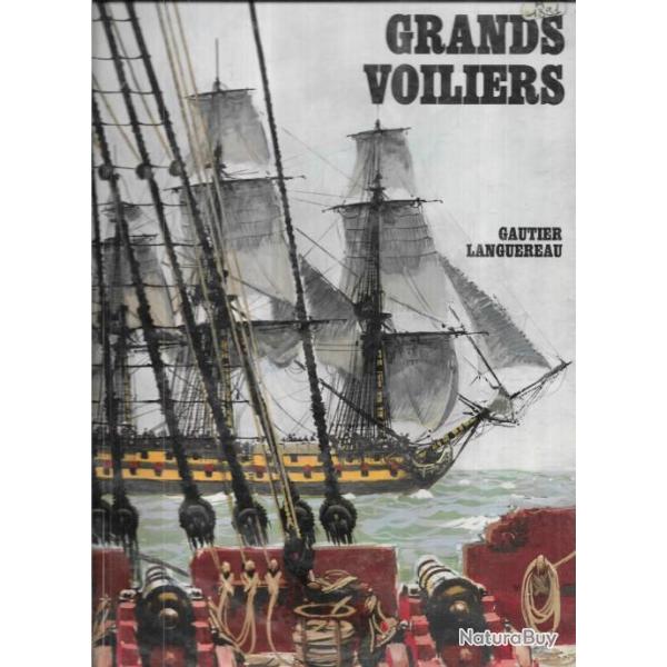 grands voiliers , gautier languereau, illustrations brenet , baur , billon, dallemer , mercier ,