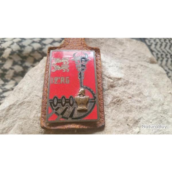 12� R�giment du g�nie - Fabrication Drago Paris - 1960 vendu avec son cuir d'appartenance