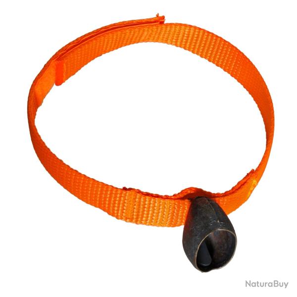 Collier de signal avec velcro et cloche (Longueur: 35cm)