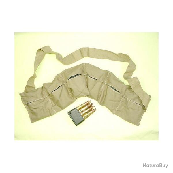 Bandoulire porte clips fusil Garand M1 reproduction