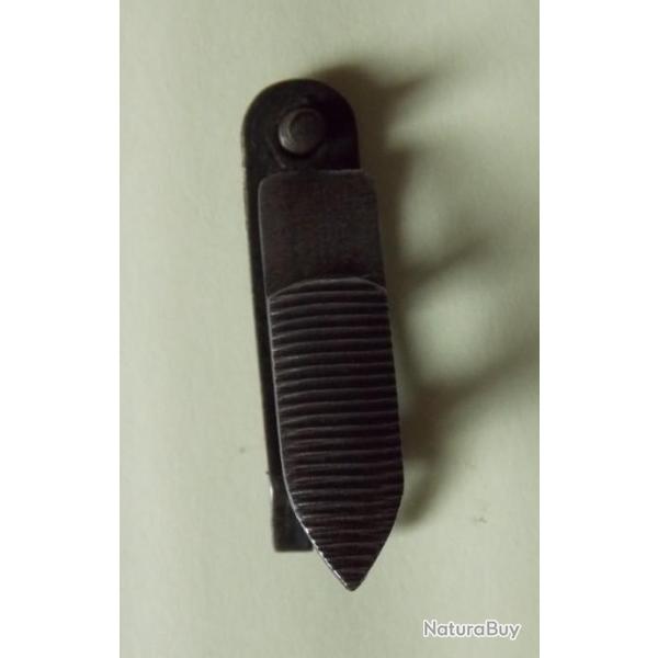 ENSEMBLE  DE SURETE POUR FUSIL JUXTAPOSE FABRICATION LIEGEOISE- RESSORT - BOUTON