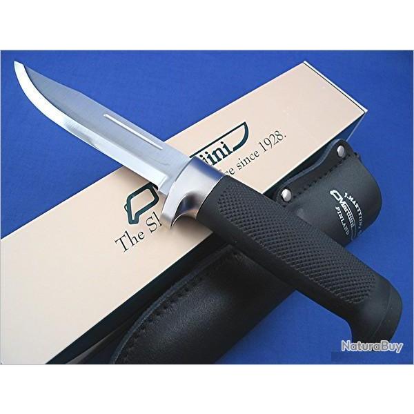 Couteau MARTTIINI Big Game Hunter Lame Acier 420 Etui Cuir MN16 Made In FINLAND