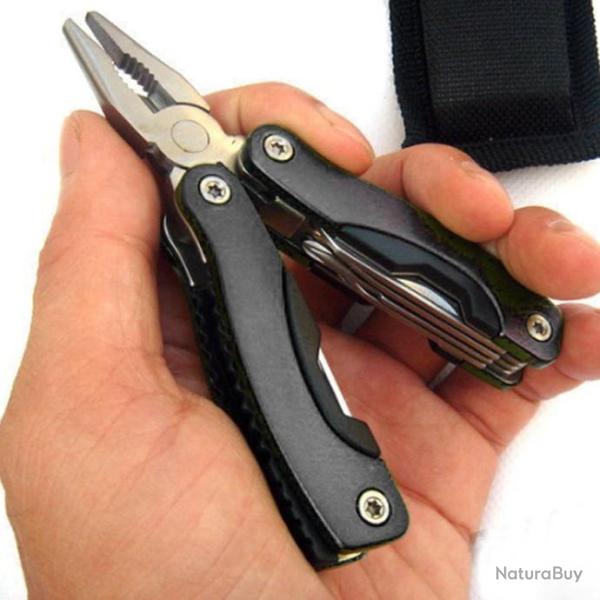 Petite pince multifonction Noir + Etui NEUF