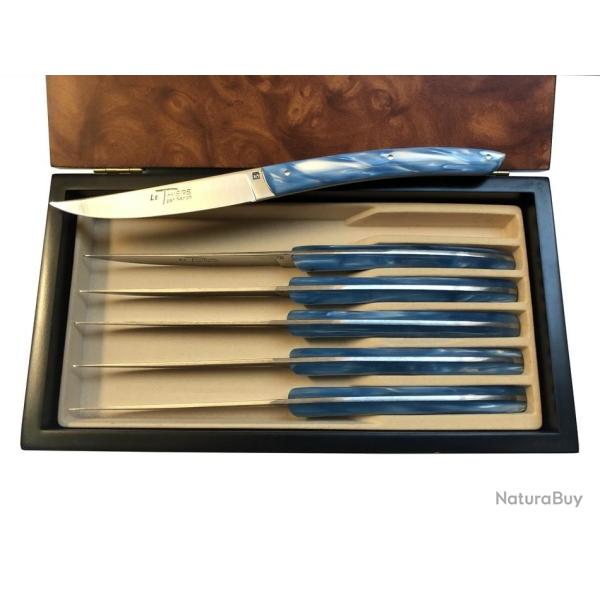 Coffret 6 couteaux de table "Le Thiers" [N�ron]