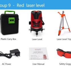 Niveau Laser Rotatif 360 Auto Nivelant 5 LIGNES 6 POINTS-GROUP 9 20260729082507