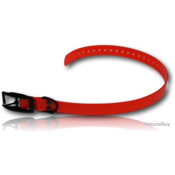 SANGLE COLLIER ELECTIQUE HELEN BAUD 650X25 ORANGE