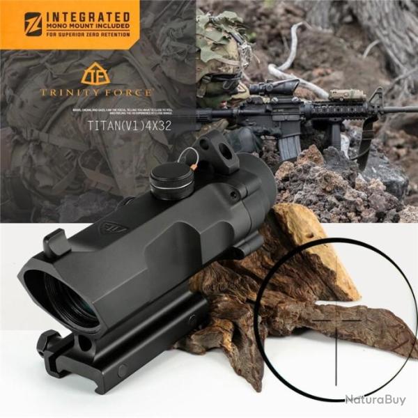 T-Eagle LUNETTE TACTIQUE TF 4X32 20MM  LIVRAISON GRATUITE !!