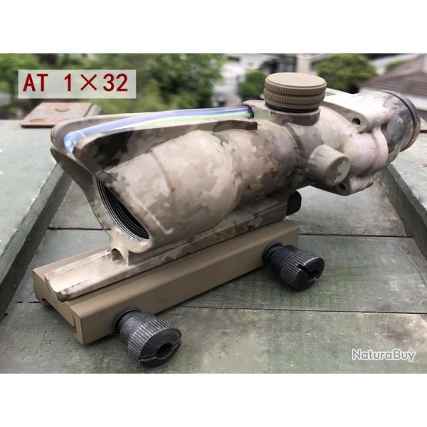 T-EAGLE LUNETTE DE CHASSE POINT VERT LUMINEUX 1X32 LIVRAISON GRATUITE !!