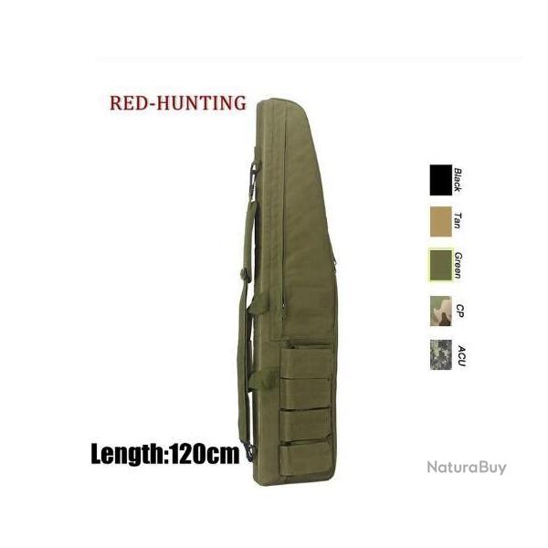 Etui a Fusil Tactique Rsistant 120CM VERT LIVRAISON GRATUITE !!