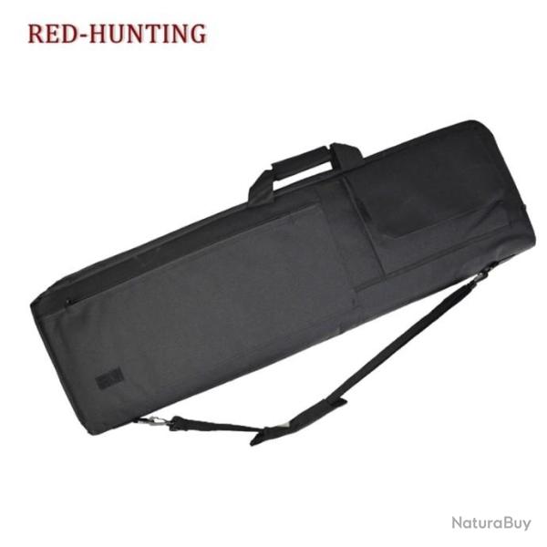 Etui a Fusil Tactique Rembourr 100CM NOIR LIVRAISON GRATUITE !!