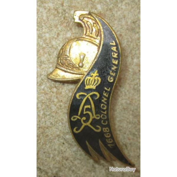 5� R�giment de Dragons, 1668 COLONEL GENERAL, �mail